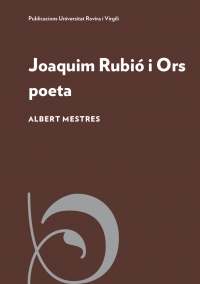 Joaquim Rubió i Ors poeta