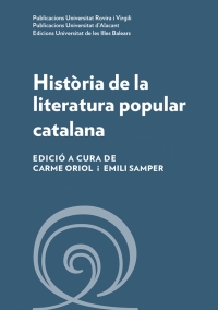 Presentació del llibre &quot;Història de la literatura popular catalana&quot;