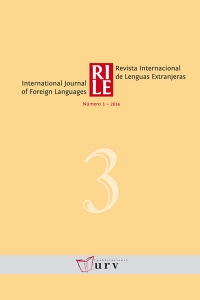 Revista Internacional de Lenguas Extranjeras, 3