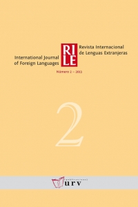 Revista Internacional de Lenguas Extranjeras, 2